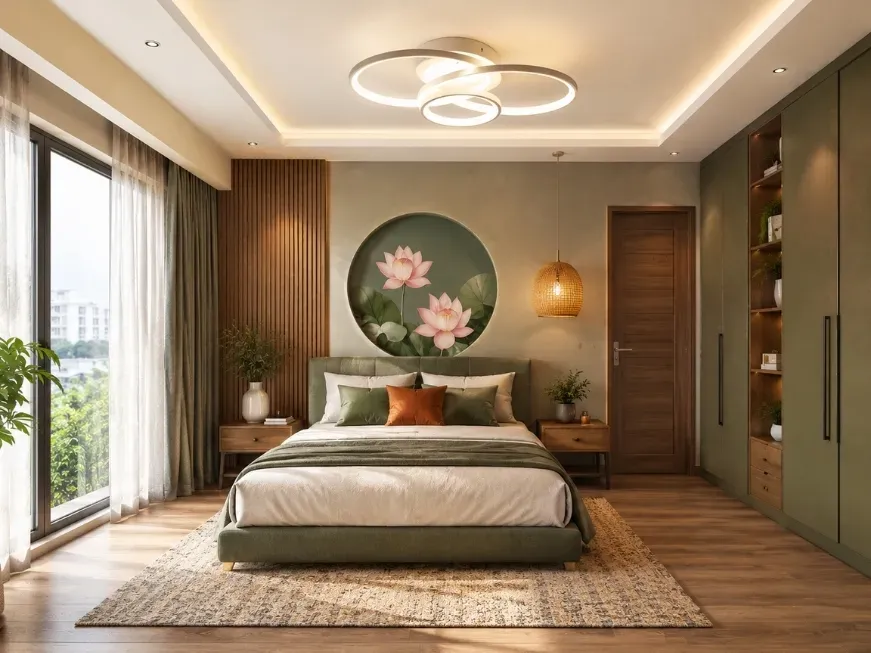 false ceiling design for 2bhk home interiors