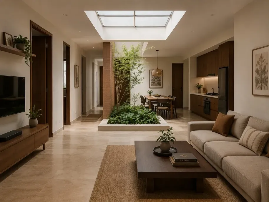 2bhk smart layout plannig for ghaziabad homes