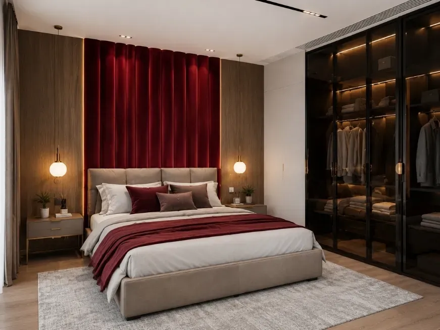 2bhk bedroom interior design ideas in ghaziabad