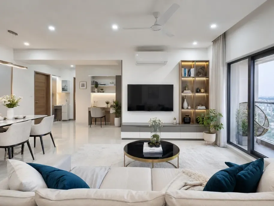 smart storage solution for 2bhk interior design