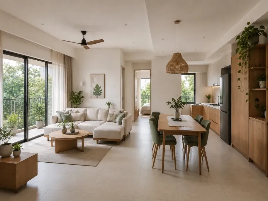 2bhk smart layout planning in noida