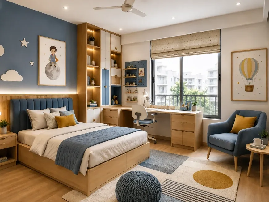 3bhk bedroom interior design