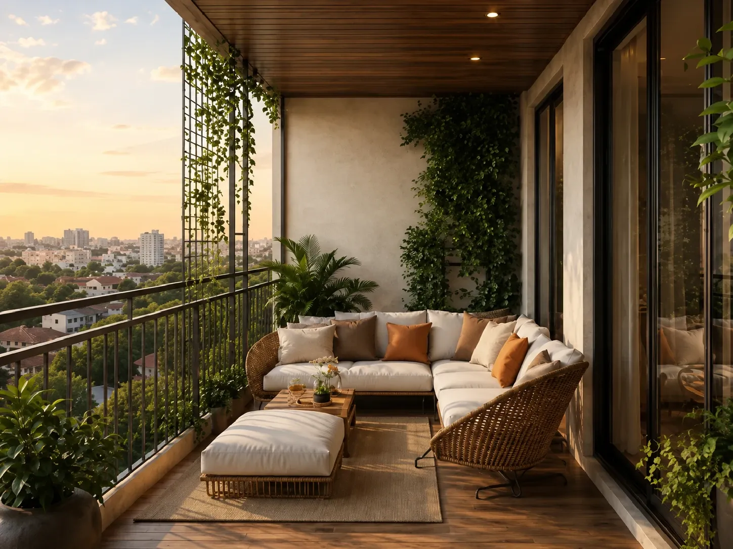3bhk balcony design in delhi