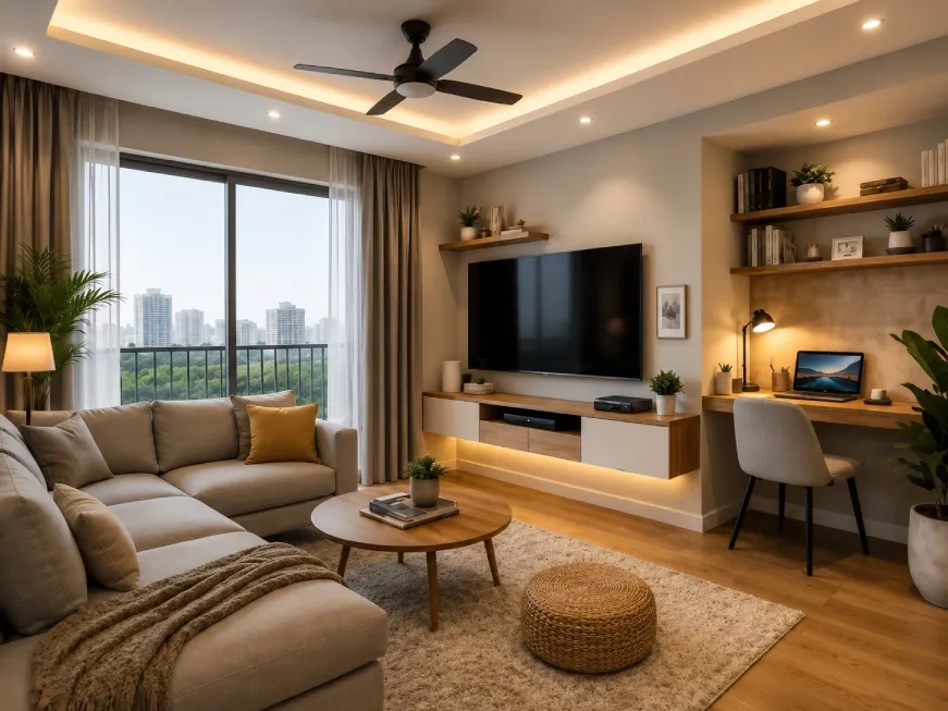 3bhk multi-functional elements