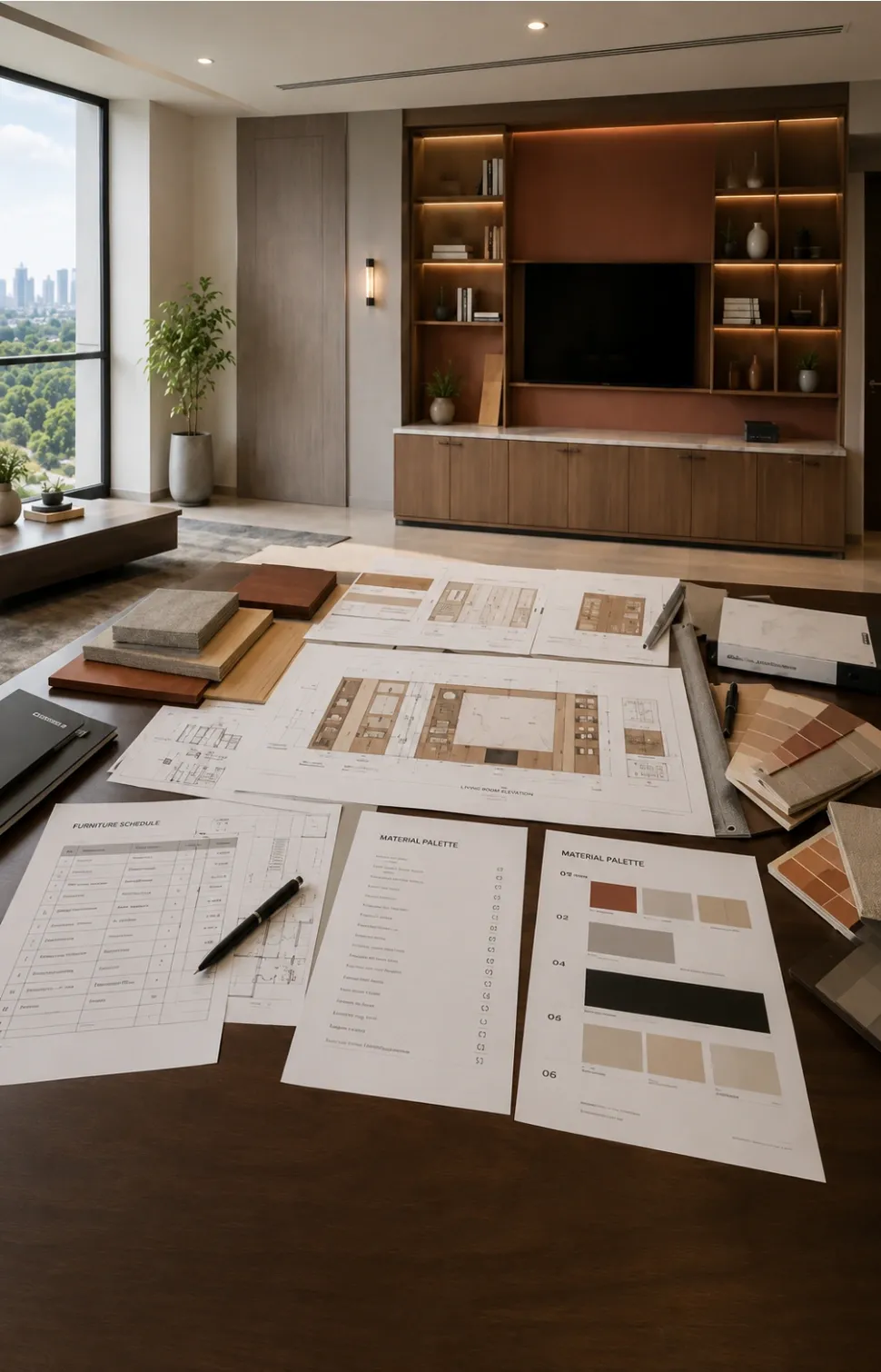 Opalspace 3BHK Interior Design Process