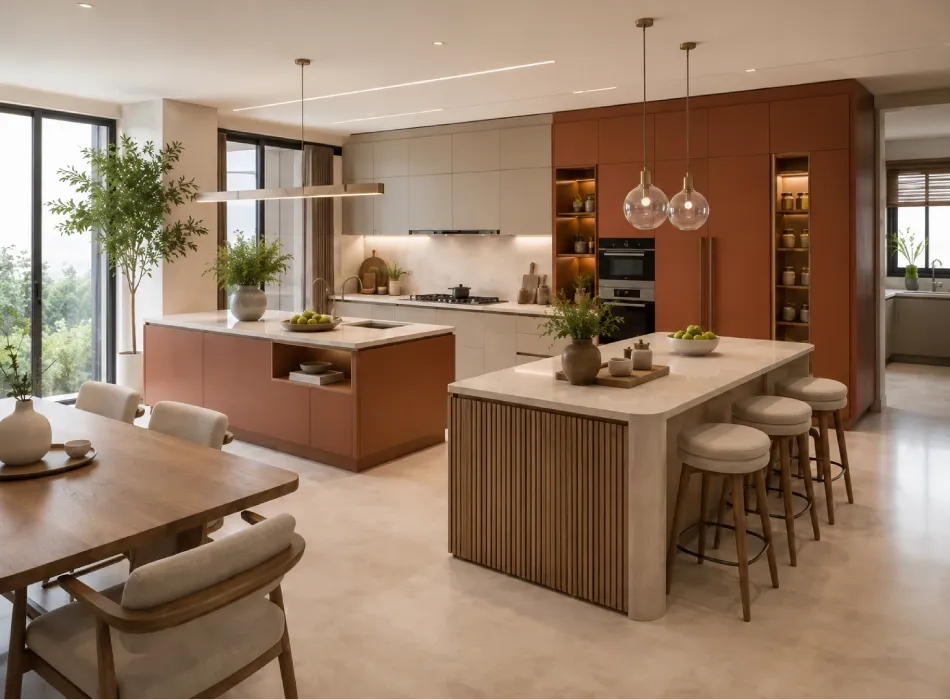 3bhk kitchen interior design ideas for faridabad homes 