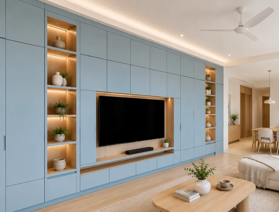 3bhk space saving storage ideas for gurugram homes