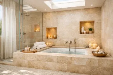 Spa-Inspired Bathroom