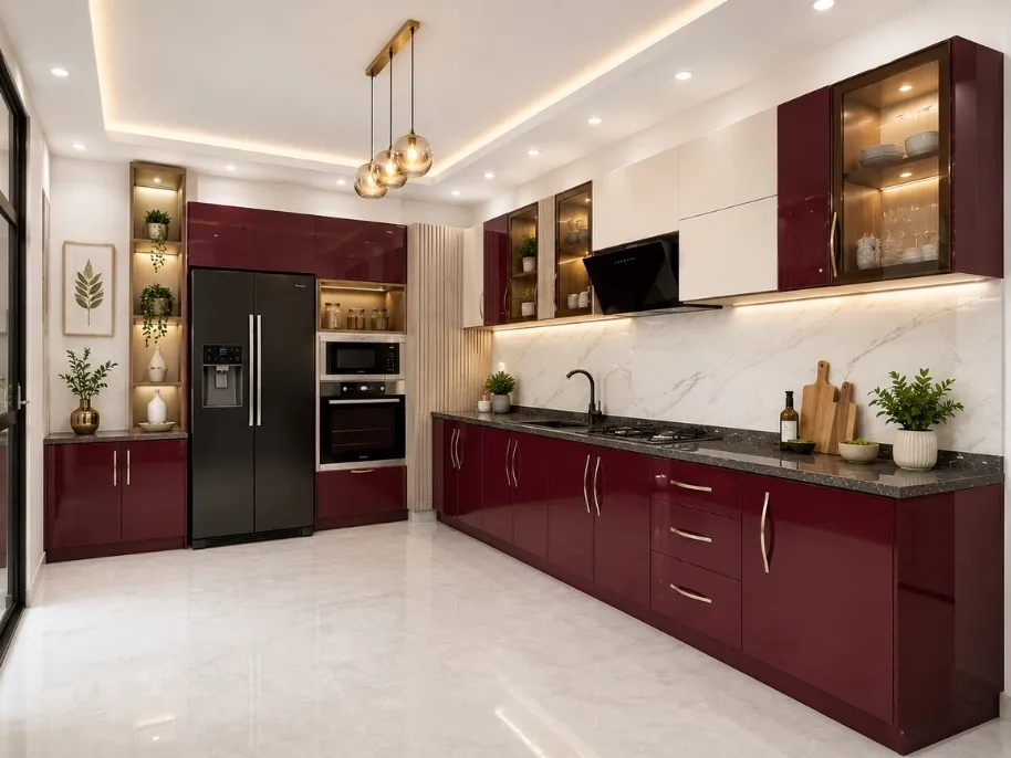 Modular Kitchen Interior in Noida