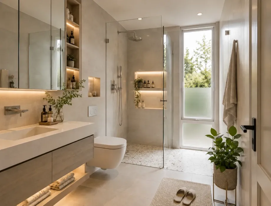 2bhk bathroom interior design for noida homes
