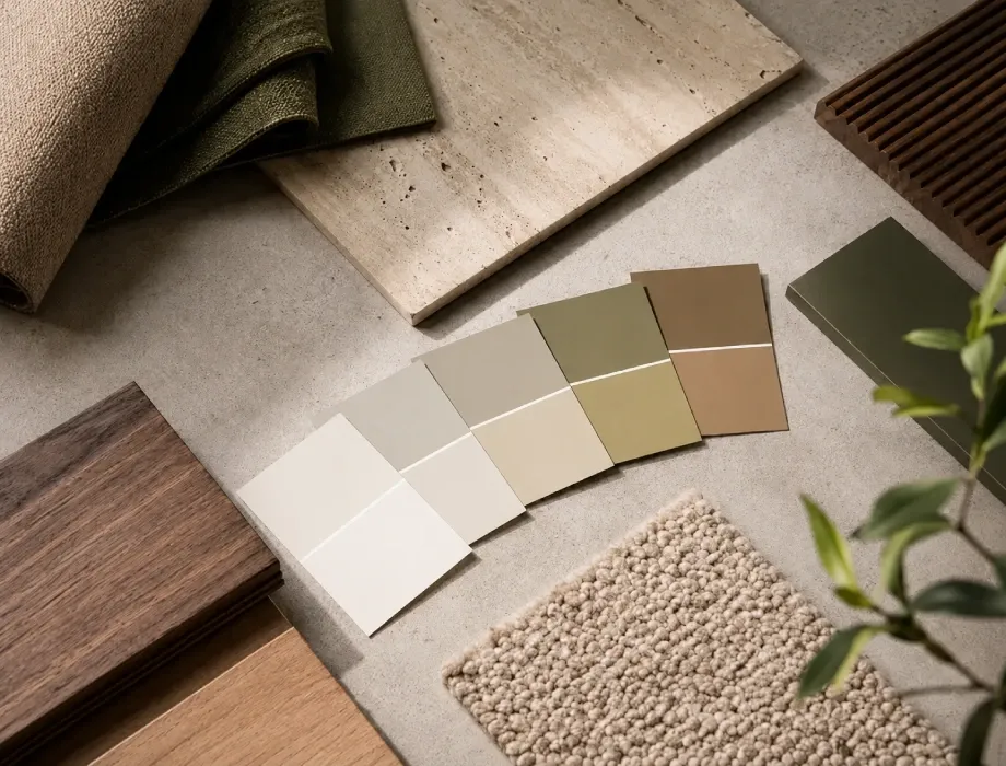 2bhk colour theme design for faridabad homes