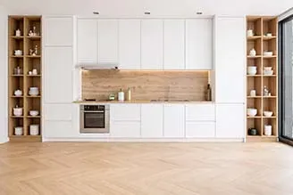 Semi-Modular Kitchen Interior Design