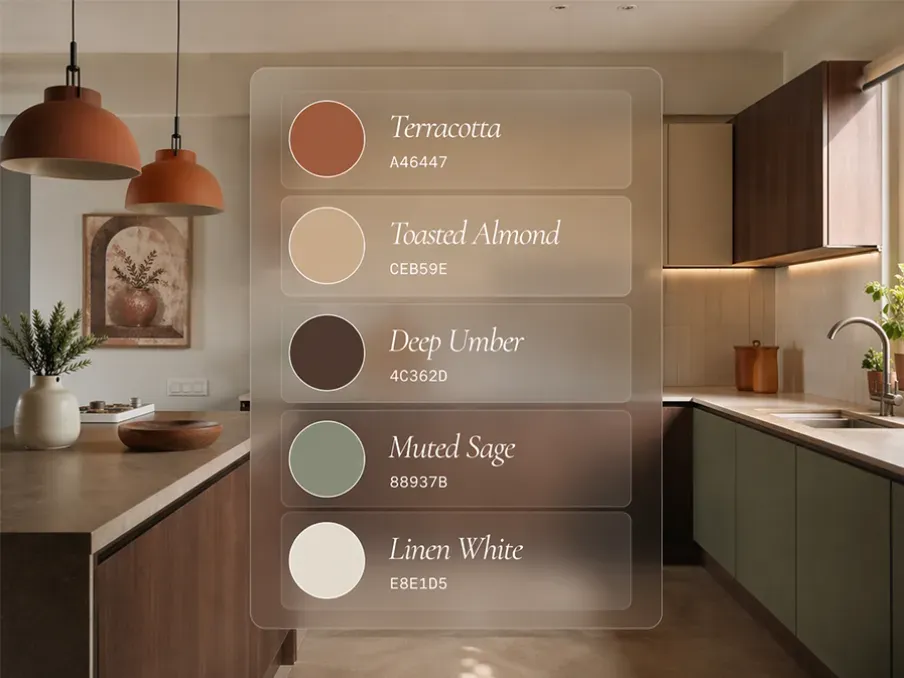 Kitchen Colour Palette