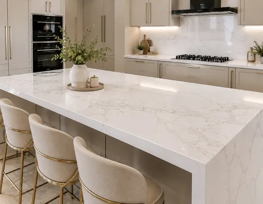 Modular Kitchen Countertop Design in Ghaziabad
