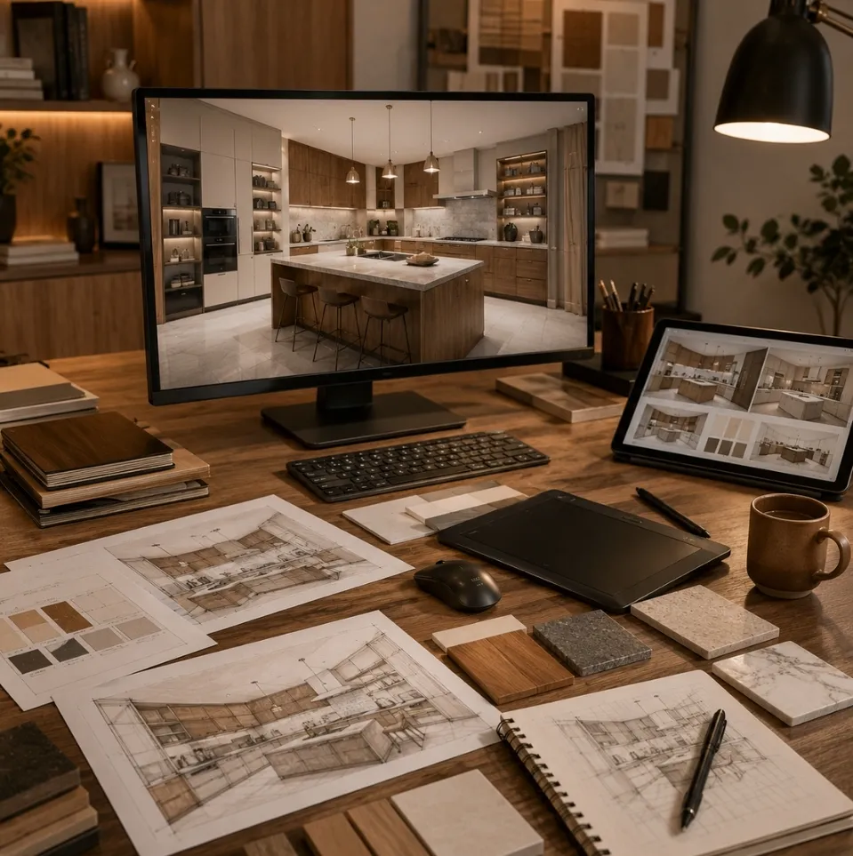 Opalspace Kitchen Interior Design Process
