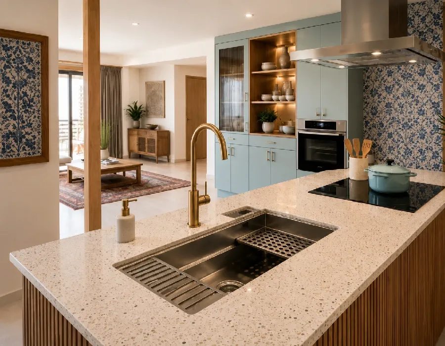Modular Kitchen Sink Design