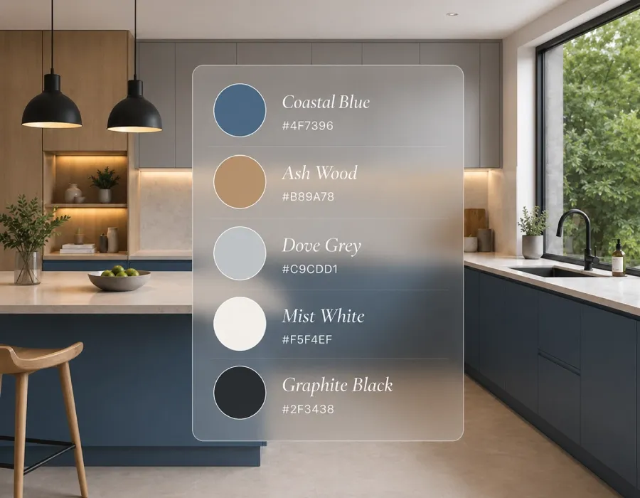 Kitchen Colour Palette in Greater Noida