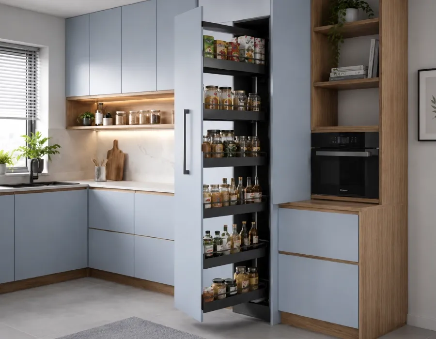 Kitchen Interior Smart Storage