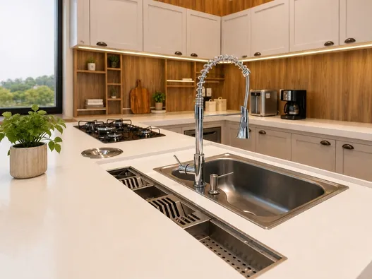 Modular Kitchen Sink Design