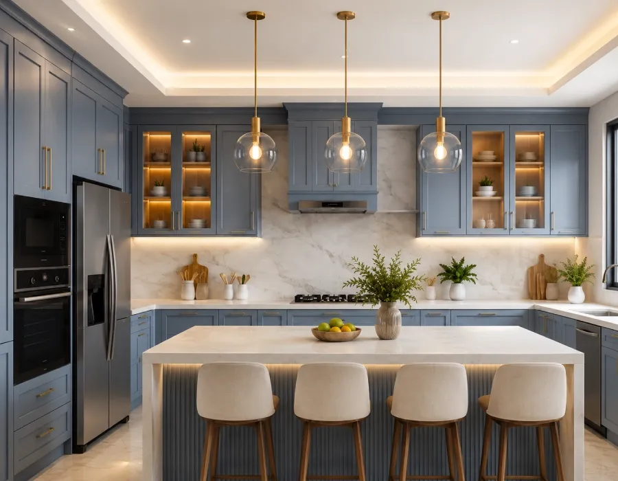 Modular Kitchen Cabinets Design in Gurugram