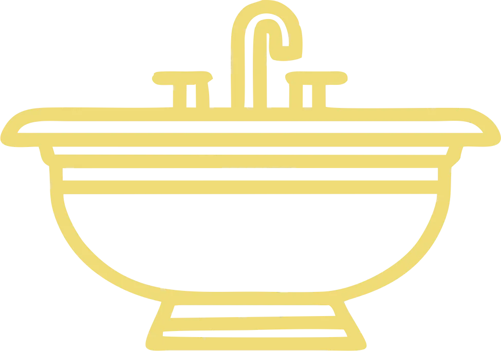 L-shape kitchen icon