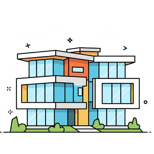 L-shape kitchen icon