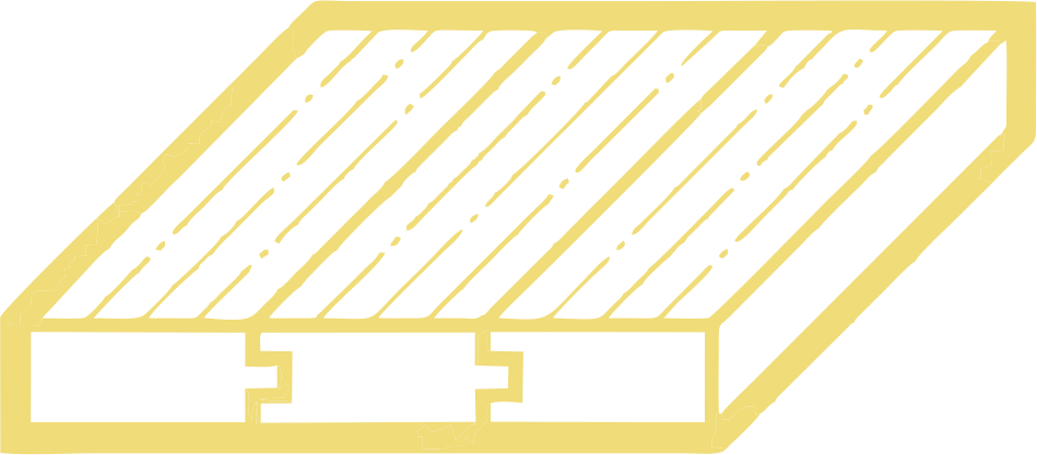 L-shape kitchen icon