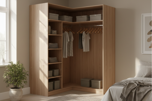 Corner Wardrobe