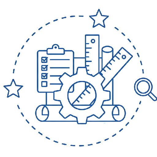 L-shape kitchen icon