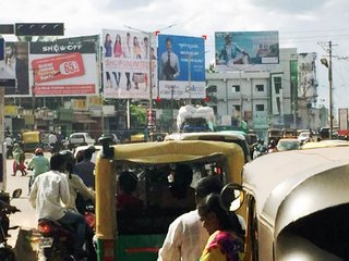 Billboard-Caltex Circle,Tumkur