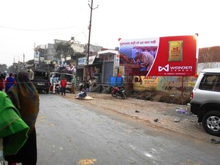 Billboard-Railway Crossing,Baghpat