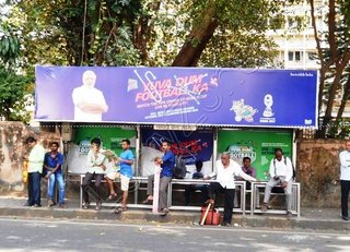 Bus Shelter - Jayalakshmipuram, Mysore