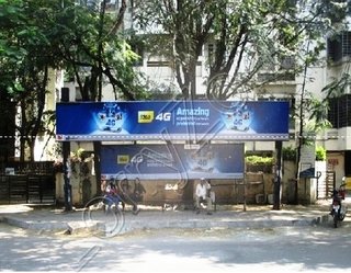 Bus Shelter - Koregaon Park, Pune