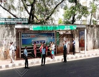 Bus Shelter - Sant Nagar, Delhi