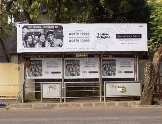 Bus Shelter - Saraswathipuram, Mysore