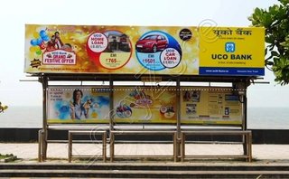 Bus Shelter - Worli, Mumbai