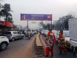 Gantry-Aaj Press Flyover,Allahabad