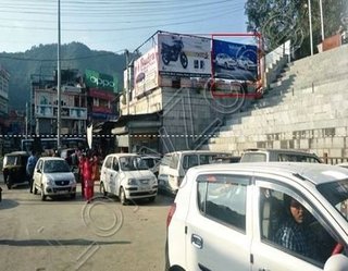 Hoarding - Gandhi Chowk, Mandi