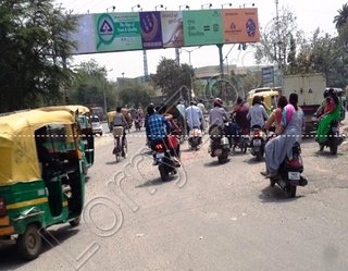 Hoarding - New Industrial Town, Faridabad