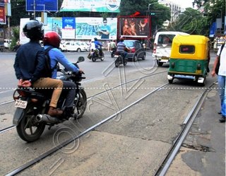 Hoarding - Park Street area, Kolkata