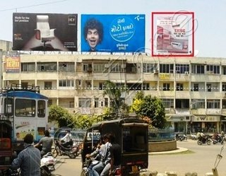 Hoarding - kalanalachok, Bhavnagar