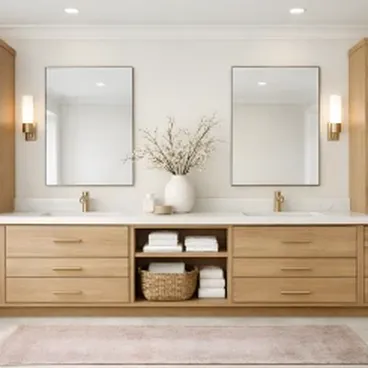 Bathroom Double Vanity Layout