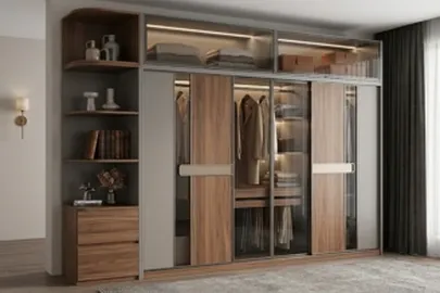 3-Door Sliding Wardrobe