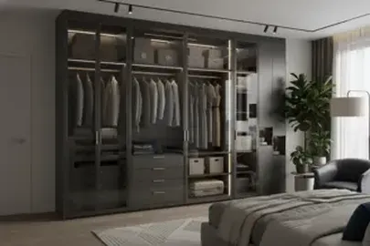 Clear Glass Shutters