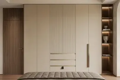 Wardrobe Plain Doors