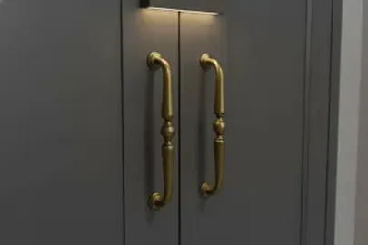 Wardrobe Antique Brass Handles