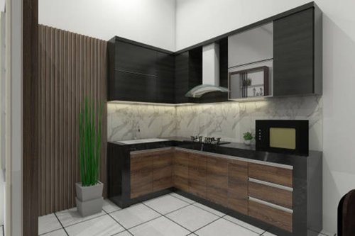 L-shaped Kitchen