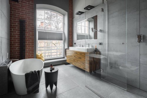 Industrial Bathroom