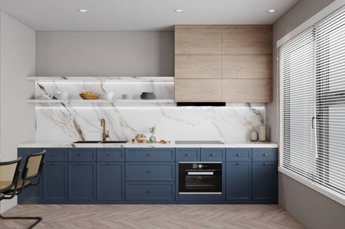 Silver Kitchen Range