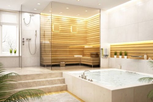 Spa-Inspired Bathroom